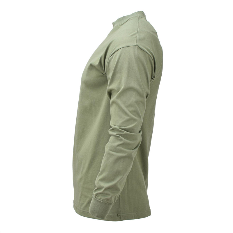 Tsjechisch militair shirt met lange mouwen olijf ondergoed 2e laag wandeluniform nieuw