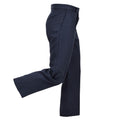 Pantalon de costume militaire britannique original en polylaine, surplus formel bleu