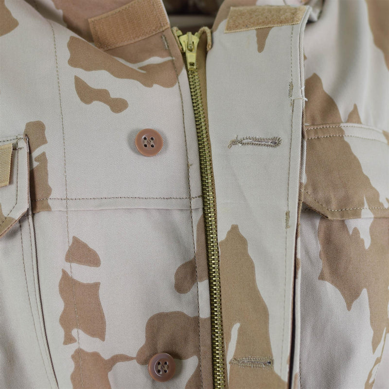Originele Tsjechische leger parka winddichte jas BDU woestijn camo militair overschotnieuw