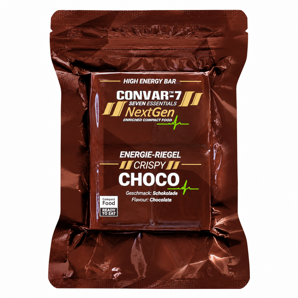 CONVAR-7 NextGen Energy Bar 120g Aliment d'urgence longue durée Diverses saveurs