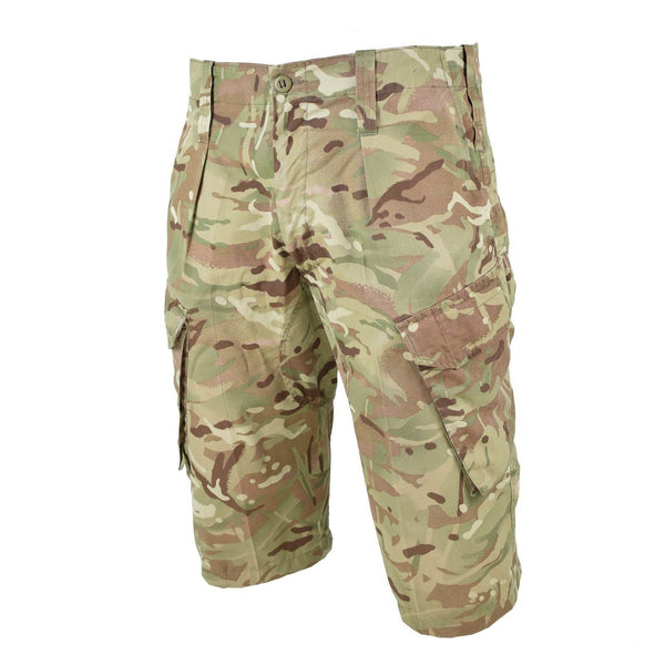 Véritable short de combat militaire MTP camouflage de l'armée britannique, bermuda militaire
