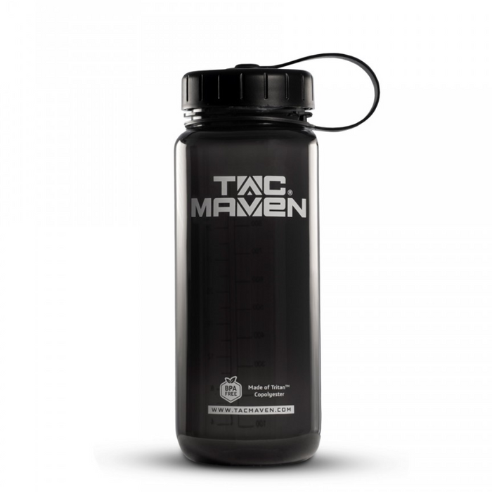 TAC MAVEN Norman Tritan 650 ml BPA-vrije waterfles buiten zwart