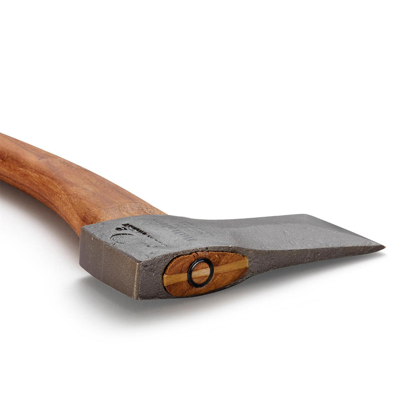 Hache à fendre HULTAFORS forgée à la main, revêtement sablé, manche en hickory