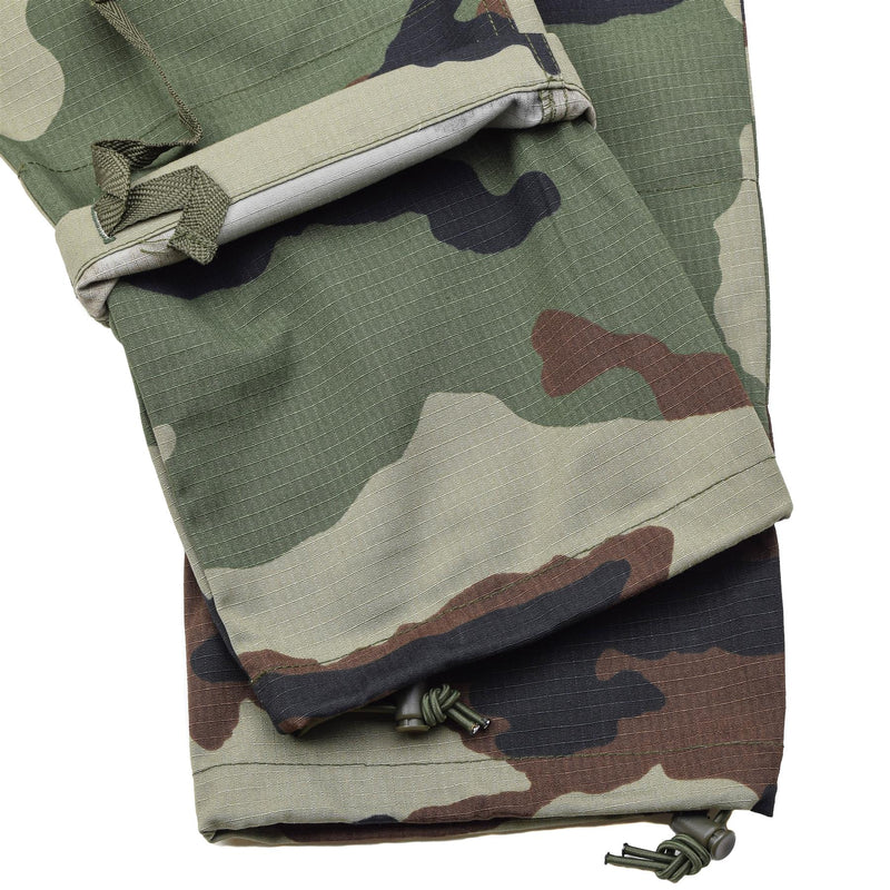 Pantalon de combat de style militaire français de marque TACGEAR CCE camo ripstop cargo tactique