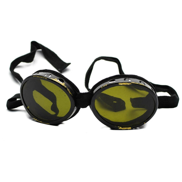 WWII Echte Zwitserse leger Mountain Round Round Goggles Protection Glass W Box