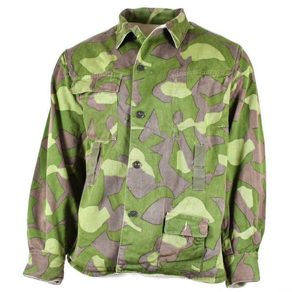 Origineel Finse leger camo uniform M-62 omkeerbare pak jas grote maten