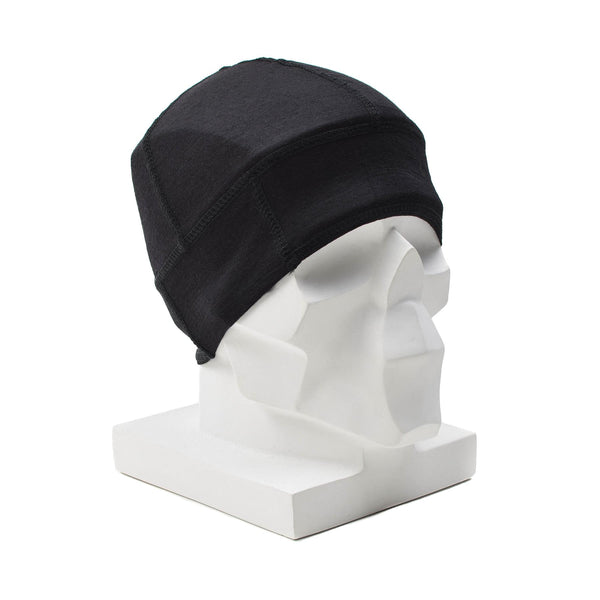 Blochl Brand Militaire stijl Beanie Merino Wool Ademend horloghoed Zwart nieuw