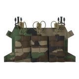 Pochette pour magazines à triple rabat 223 squelettée à action directe Woodland Camo