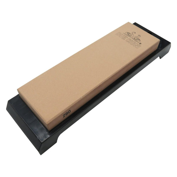 Due Cigni Pierre à Aiguiser Grain 280 Pierre à Aiguiser à Eau Japonaise Base Beige - GoMilitar