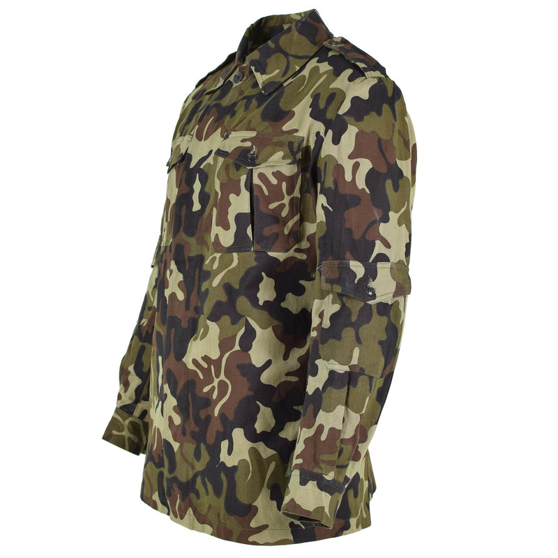 Originele Roemeense troepen Field Jacket M93 Camo Leaf BDU Parka Militair probleem