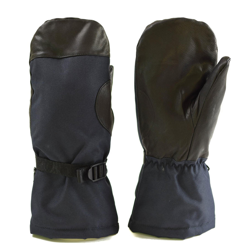 Originele Nederlandse leger wanten NAVO winterhandschoenen militaire blauwe marine maritiem nieuw