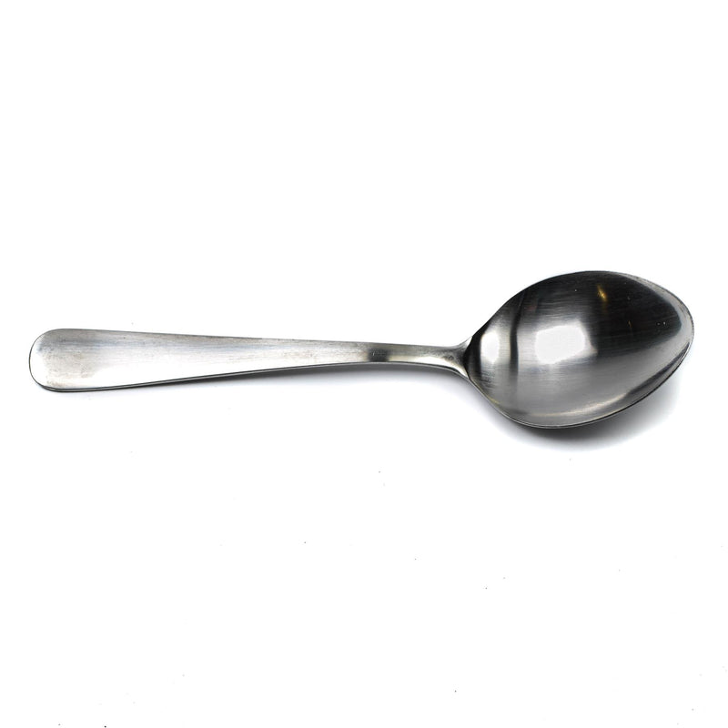 Cuillère à soupe en acier inoxydable de l'armée suédoise authentique 1 pièce surplus militaire NEUF
