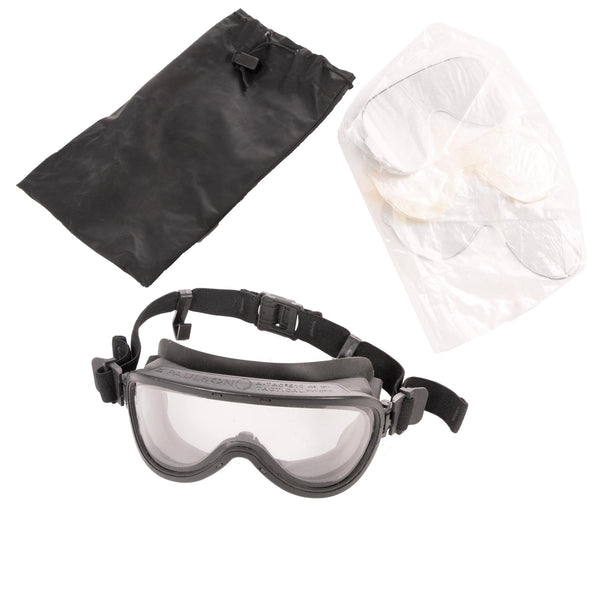 Paulson 510 A-TAC tactische bril transparante polycarbonaat dubbele lens