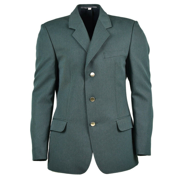 Originele Duitse politie -jas jas groen formeel uniform militair nieuw