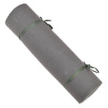Tapis de couchage en mousse militaire allemand d'origine enroulable Camping randonnée gris noir