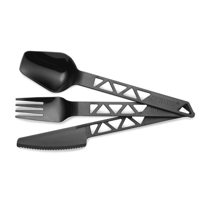 Ensemble de couverts d'extérieur Primus Lightweight Trail pour camping, cuillère, couteau, fourchette en plastique