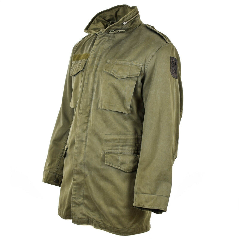 Originele Oostenrijkse BH Army Combat M65 Jacket OD Militaire Olive Drab Parka
