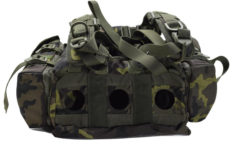 Originele Tsjechische Republiek Militaire Molle Backpack Quick Release Woodland Camo 30L