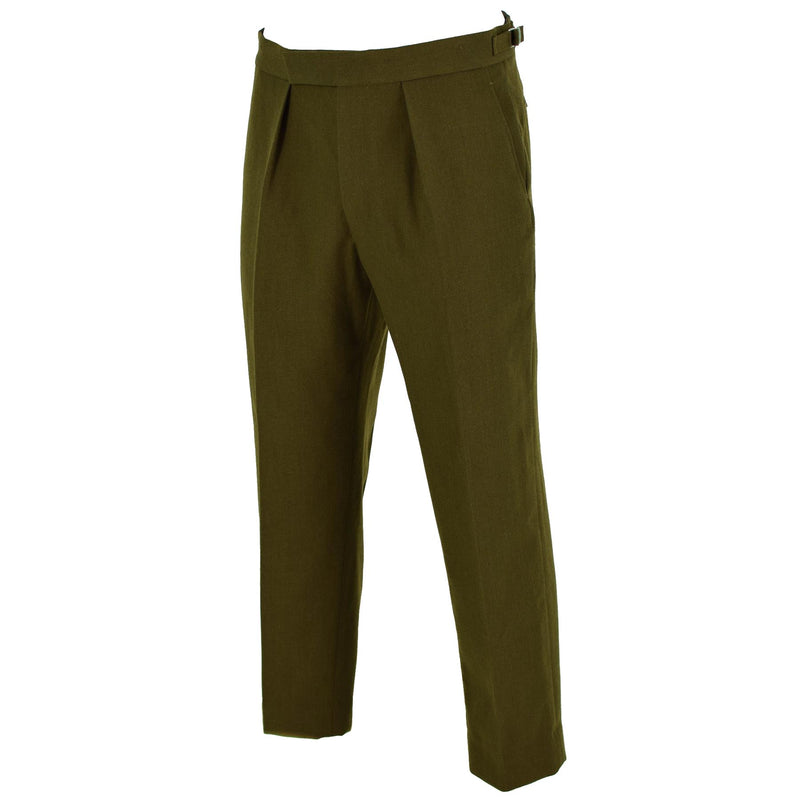 Oorspronkelijke Britse leger Officiële uniforme broek OD Parade broek Militaire kwestie