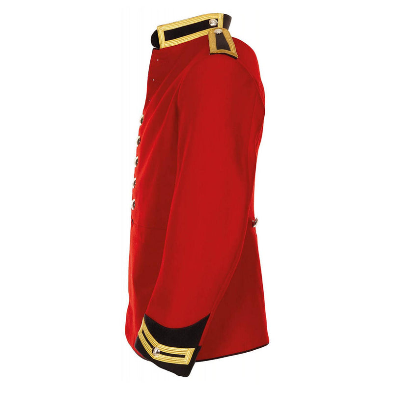 Veste militaire britannique originale Tunique robe rouge cavalier sauveteurs soldats NEUF