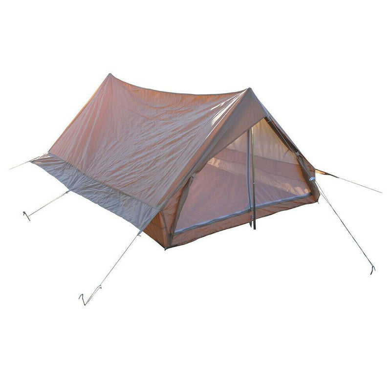 Echt Frans leger F1/F2 2-persoons tent Olive Beige France Militair Surplus Nieuw
