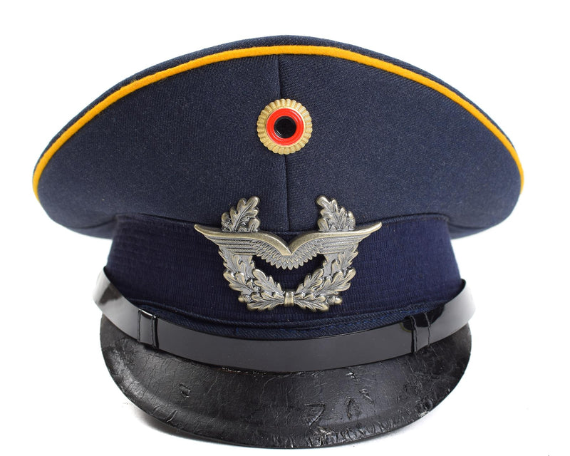 Casquette visière authentique de l'armée allemande. Casquette militaire à visière des forces aériennes luftware NEUF
