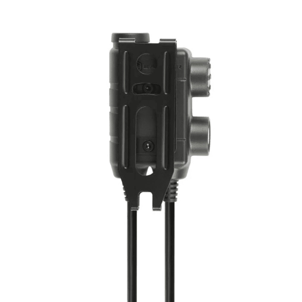 Earmor Dual PTT Adaptateur Kenwood Baofeng Casque Tactique Filaire 2 Broches Noir