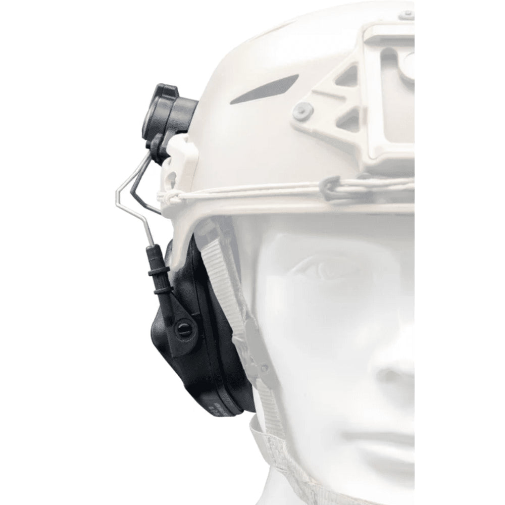 EARMOR M12 EXFIL Adaptateur de rail de casque Support de protection auditive Noir