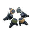 Earmor M20 Bouchons d'oreilles électroniques Réduction active du bruit Tir Feuillage Vert