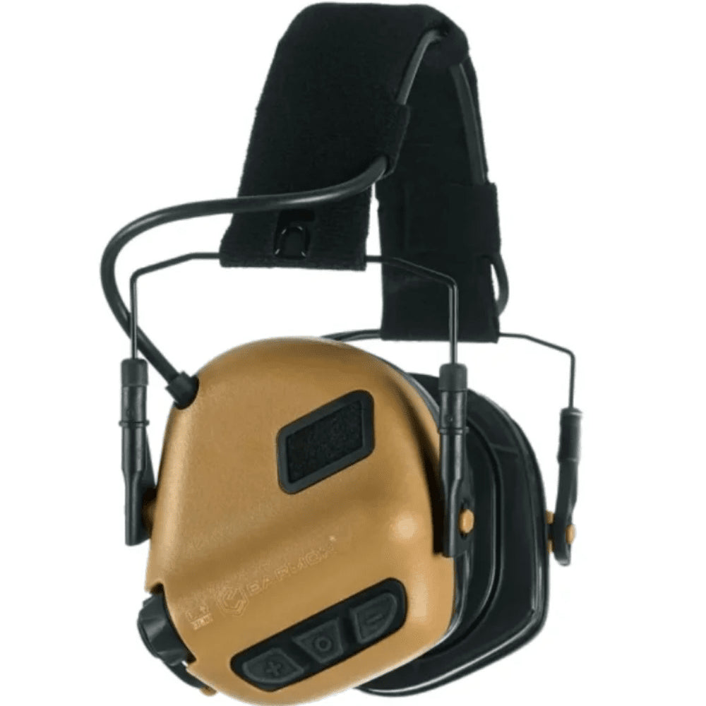 EARMOR M31 Plus elektronische gehoorbescherming oorbeschermers Tactical Coyote Brown