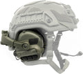EARMOR M32X Plus Elektronische Gehoorbescherming ARC Rail Headset Olijf