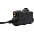 Earmor M51-MID PTT-adapter Midland Radio Headset Bedraad Tactical Gear Zwart