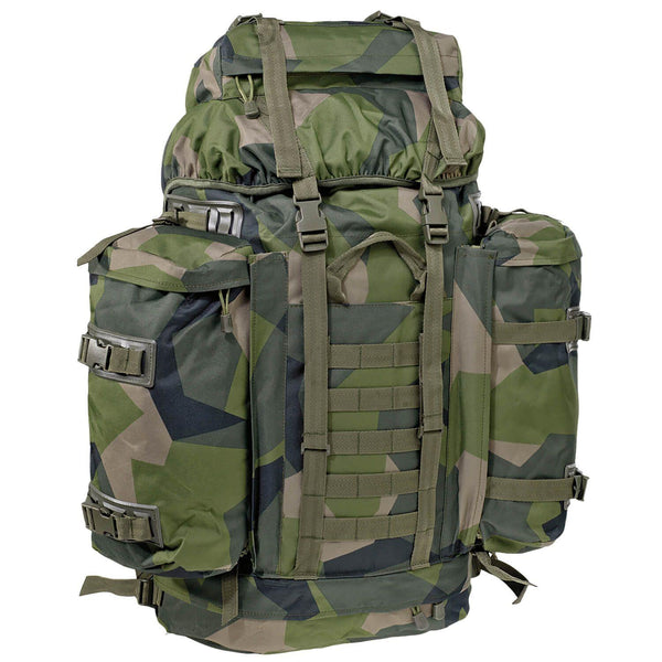 A.Blochl BW Sac à dos de randonnée en montagne, camping, plein air, grand, camouflage M90, NEUF