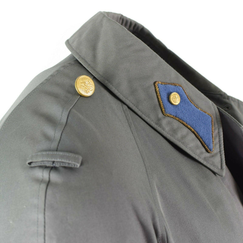 Echte Oostenrijkse legerjas trenchcoat militaire kwestie Long grijze jas