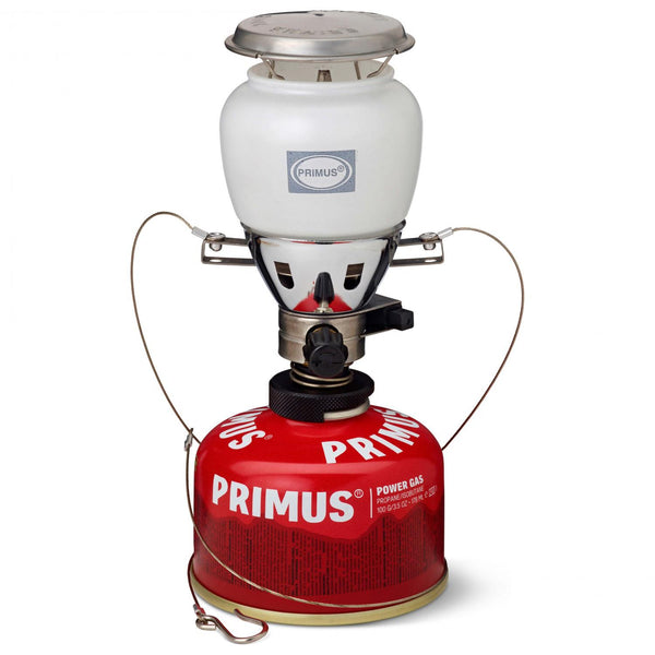 Lanterne à gaz Primus EasyLight Duo pour camping et randonnée, éclairage brillant