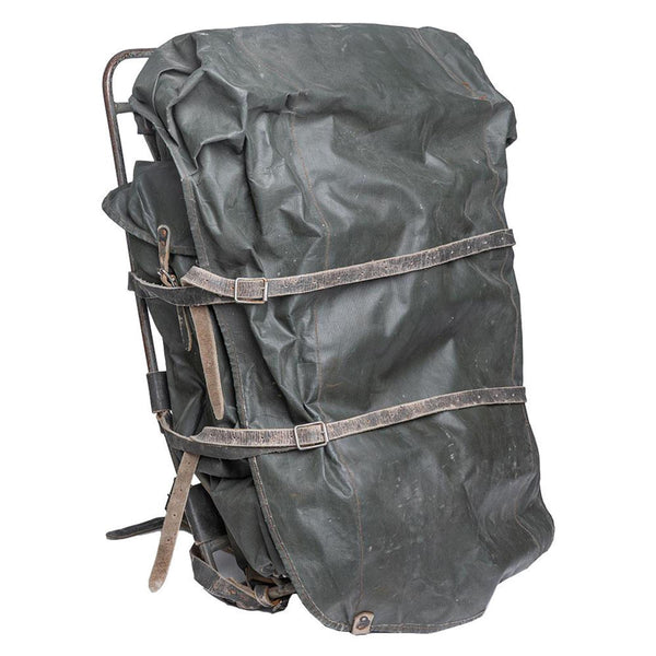Originele Finse militaire rugzak ingelijste waterdichte grote rugzak 100l vintage