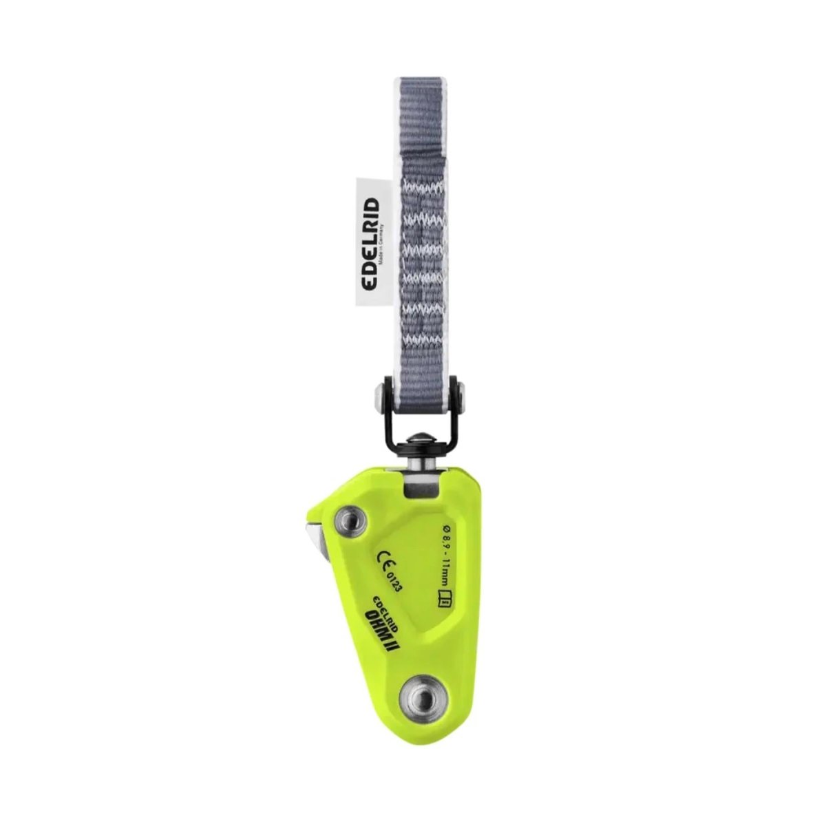 Le dispositif de résistance de freinage assisté Edelrid OHM assiste les assassins plus légers Green