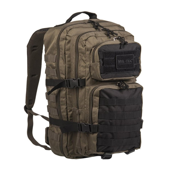 Sac à dos de randonnée MIL-TEC US Assault Ranger grand sac à dos de camping olive noir