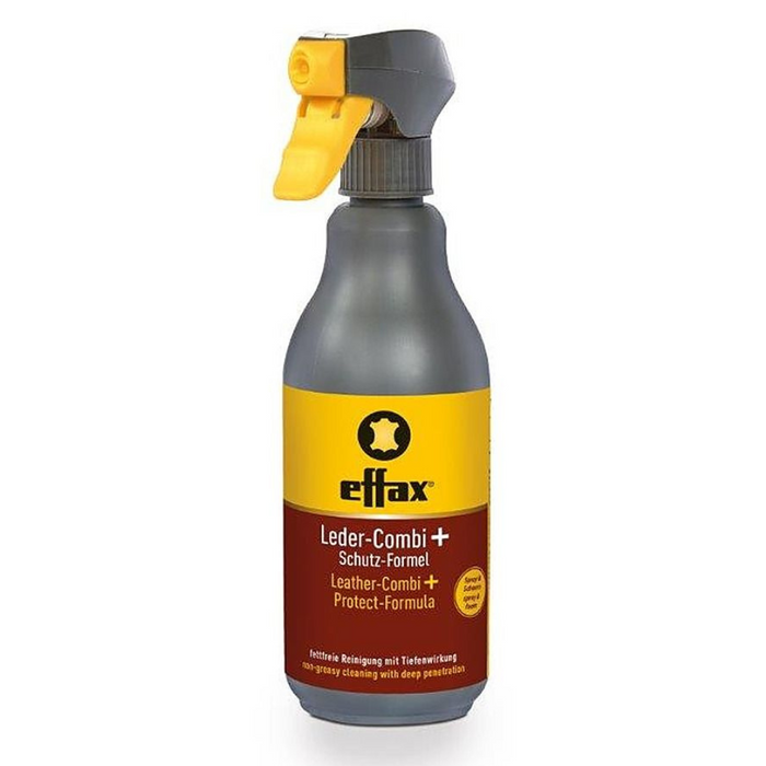 Effax Leather-Combi+ Leather Cleaner Spray & Foam Leather Care 500ml - GoMilitar