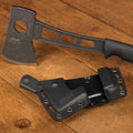 Hache à main EKA HatchBlade W1 de marque EKA, manche léger en G10 noir, acier 12C27