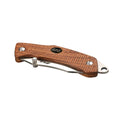Couteau pliant EKA Brand Swede 9 57 HRC allume-feu en acier inoxydable manche en bois