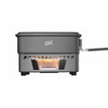 Ensemble de cuisson à carburant solide Esbit Camping 1100 ml Pot Hard Anodisé en aluminium Gray