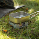 Esbit Ultralight Folding Pocket Fornuis omvatte 12x14G vaste brandstoftabletten