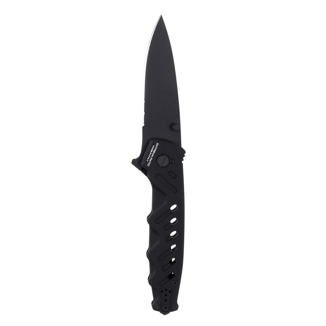 Extrema Ratio CAIMANO NERO zakmes zakglasbreker N690 staal 58HRC