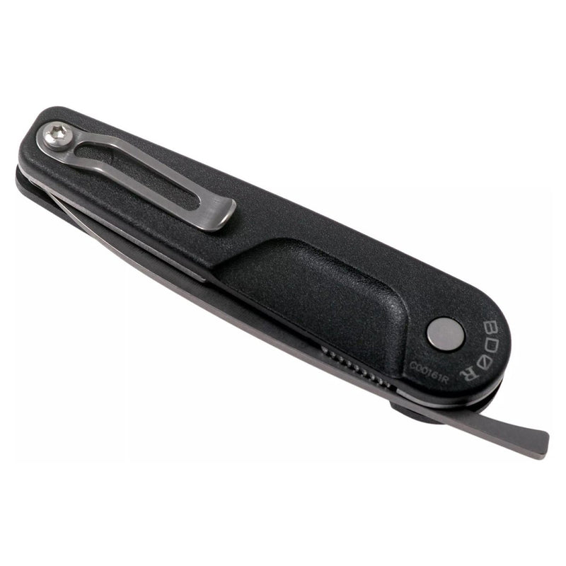 ExtremaRatio BD0 R BLACK folding leaf shape pocket knife N690 steel nylon handle - GoMilitar