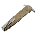 ExtremaRatio BD2 LUCKY DESERT zakmes Bohler N690 staal plain edge mes