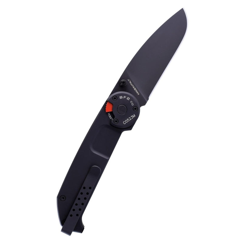 ExtremaRatio BF2 CD BLACK pocket knife N690 steel 58HRC folding knife liner lock - GoMilitar