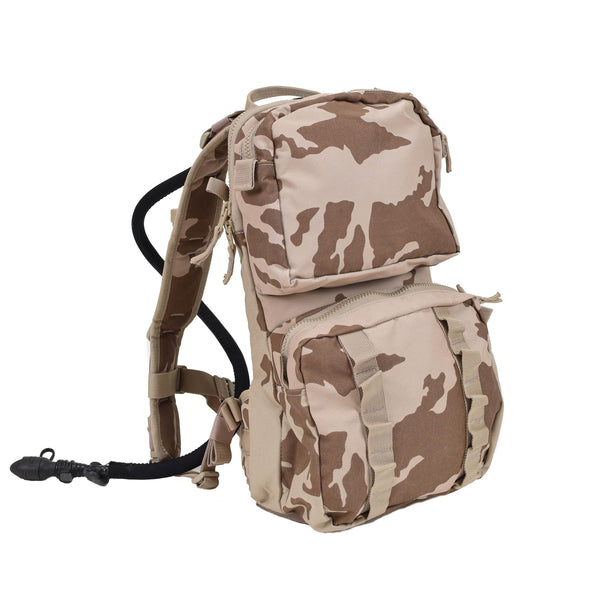 Echt Tsjechische militaire hydratatie Backpack System CZ95 Desert Camouflage 3 liter