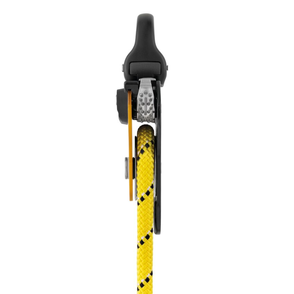 PETZL PRO TRAXION Progress Capture Poulie Pivotante Dispositif de Transport à Corde Jaune