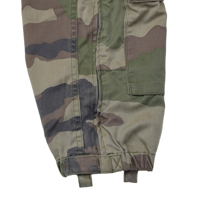 Echt Frans militaire coverall marine monteur jumpsuit Roomy Fit CCE Camouflage